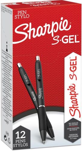 Sharpie S-gel roller, medium punt, rood