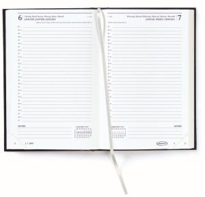 Brepols agenda Saturnus Lima, noir, 2026