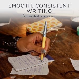 Parker ECO balpen navulling, medium, zwart, 20 stuks