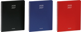 Brepols journal de classe Prevision Polyprop couleurs assorties, 2026-2027