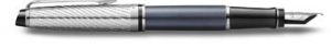 Waterman vulpen Expert Deluxe, medium, metallic grijs CT, in giftbox