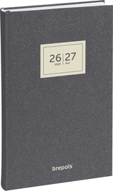 Brepols journal de classe Saturnus 16 mois Essenz, anthracite, 2026-2027