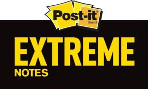 Post-it&reg; Extreme Notes, ft 114 x 171 mm, 2 blokken van 25 blaadjes, geassorteerde kleuren
