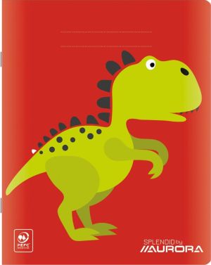 Aurora schrift gelijnd 5/3/5 mm