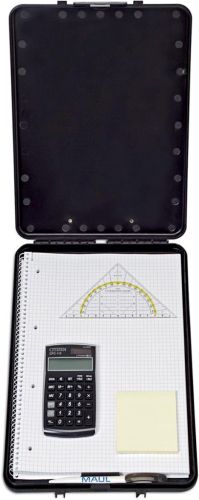 MAUL klembordkoffer Slim hard kunststof PP A4 34.5x24.2x3.3cm zwart