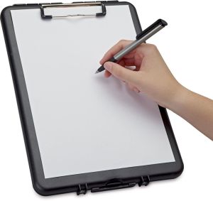 MAUL klembordkoffer Slim hard kunststof PP A4 34.5x24.2x3.3cm zwart