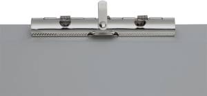 MAULcase klembordkoffer aluminium A4 staand, draait aan de onderzijde open (korte zijde)