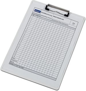 MAUL klemplaat Flexx PP A4 staand wit