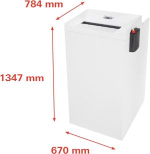 HSM PURE 740 Max papiervernietiger,  4,5 x 30 mm