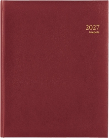 Brepols agenda Concorde Lima 6 langues, bordeaux, 2027