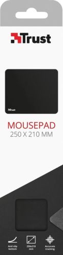 Trust Mouse Pad M, muismat, zwart