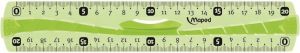 Maped decimeterlat Flex dubbele decimeter, 20 cm