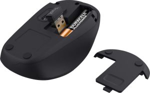 Trust draadloze muis TM-201, zwart