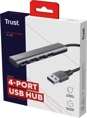 Trust Halyx USB 3.2 Hub 4-poorten
