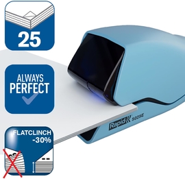 Rapid elektrische nietmachine Supreme 5025E, blauw