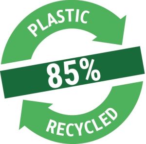 MAUL klemplaat Go ECO A4 staand met penhouder, 85% gerecycled kunststof zwart