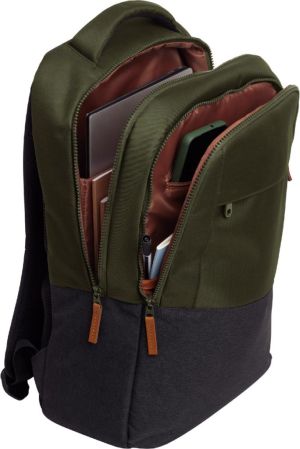 Trust laptoprugzak Lisboa voor 16 inch laptops, groen