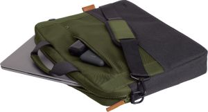 Trust laptoptas Lisboa voor 16 inch laptops, groen