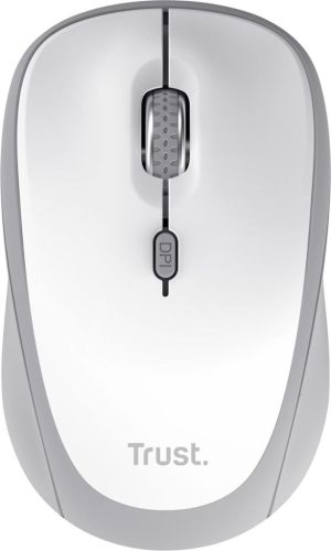 Trust YVI+ draadloze muis, multi-device, wit