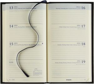 Brepols agenda Interplan Lima 6 langues, bordeaux, 2026