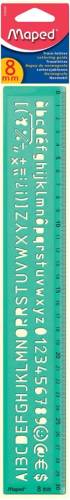 Maped lettersjabloon, 8 mm