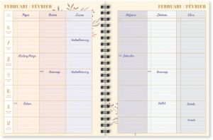 Brepols calendrier, 12 mois, n&eacute;erlandais, 2026