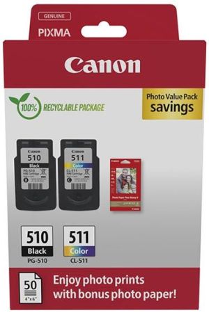 Canon inktcartridge PG-510 en CL-511, 22