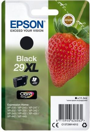 EPSON 29XL inkt cartridge Claria Home zwart - 470 pagina's