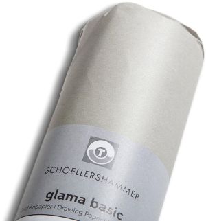 Schoellershammer Glama Basic schetspapier, 60 g/m&sup2;, rol van 0,33 x 20 m