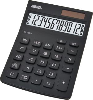 Desq bureaurekenmachine New Generation Compact 30100, zwart