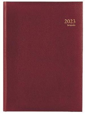 Brepols agenda Omega Lima 6 langues,bordeaux, 2027