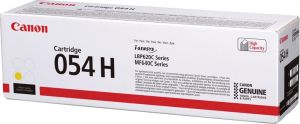 Canon toner 054 H, 2.300 pagina's, OEM 3025C002, geel