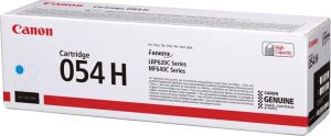 Canon toner 054H, 2.300 pagina's, OEM 3027C002, cyaan