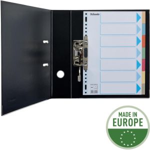 Esselte tabbladen voor ft A4 karton 7 tabs 23 perforatiegaten