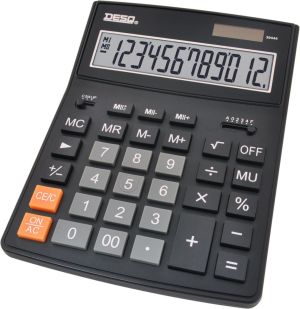 Desq calculatrice de bureau Heavy Duty Xlarge 30444, noir