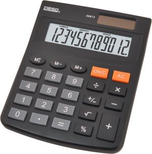Desq bureaurekenmachine Heavy Duty Compact 30812, zwart