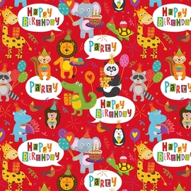 Papier cadeau, 70 cm x 2 m, Bambini