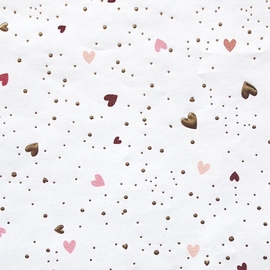 Geschenkpapier, 70 cm x 1,5 m, All About Love