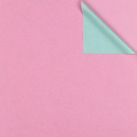 Papier cadeau, 70 cm x 2 m, Uni, double face