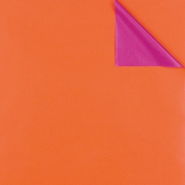 Papier cadeau, 70 cm x 2 m, Uni, double face