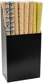 Papier cadeau, 70 cm x 1,5 m, Eco Fun, flocage de mousse