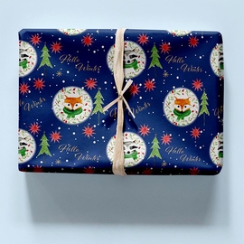 Papier cadeau, 70 cm x 2 m, No&euml;l, Bambini