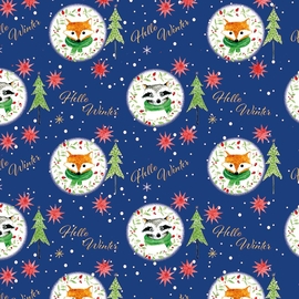 Papier cadeau, 70 cm x 2 m, No&euml;l, Bambini