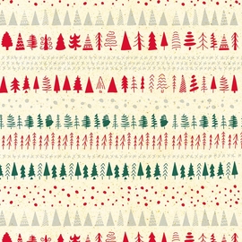 Papier cadeau, 70 cm x 1,5 m, No&euml;l, R&ecirc;ves de nature