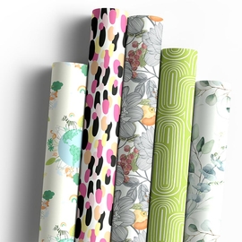 Papier cadeau, 70 cm x 2 m, Nature Pure