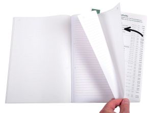 Exacompta orderbook, ft 17,5 x 10,5 cm, tripli (50 x 3 vel)