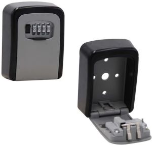 Sleutelkluis met combinatieslot, ft 11,9 x 8,5 cm x 3,6 cm