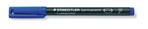 Staedtler Lumocolor 318, OHP-marker, permanent, 0,6 mm, blauw