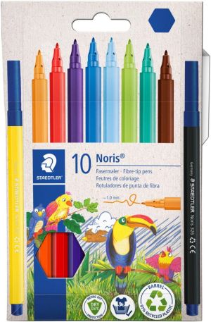 Staedtler Noris viltstift, 10 stiften, k