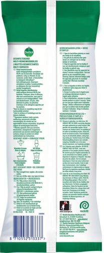 Dettol reiningsdoekjes desinfecterend, pak van 110 stuks